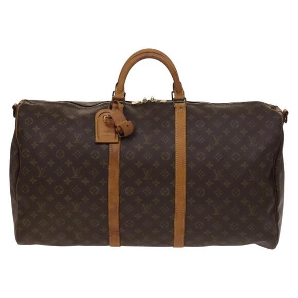 LOUIS VUITTON Monogram Keepall Bandouliere 60 Boston Bag M41412 - Picture 13 of 16